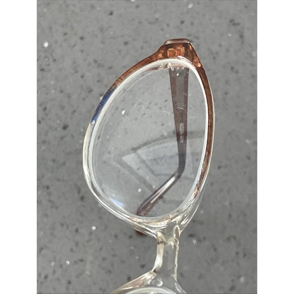Modern KATHY BROWN 49-17-135 Brown Fade Full Rim Plastic Eyeglasses Frames ONLY